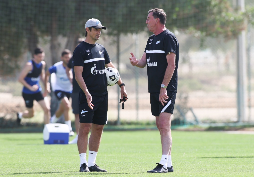 «Газпром»-тренировочные сборы «Зенита» в Дубае: 06 февраля, утренняя тренировка