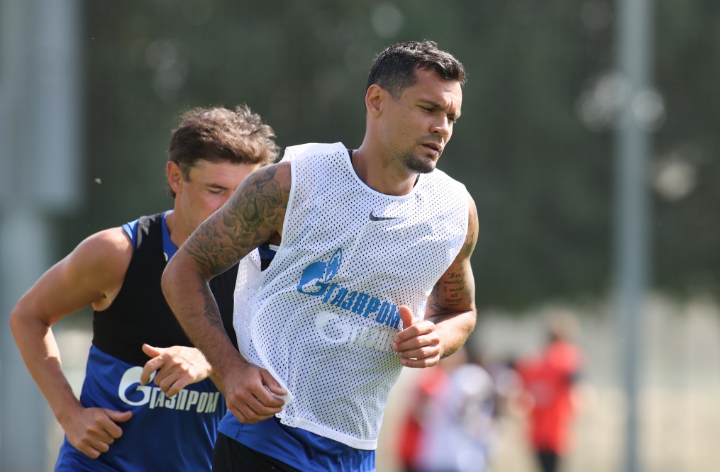 «Газпром»-тренировочные сборы «Зенита» в Дубае: 06 февраля, утренняя тренировка