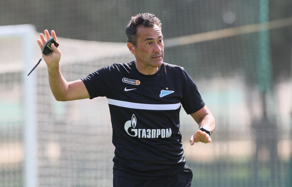 «Газпром»-тренировочные сборы «Зенита» в Дубае: 06 февраля, утренняя тренировка