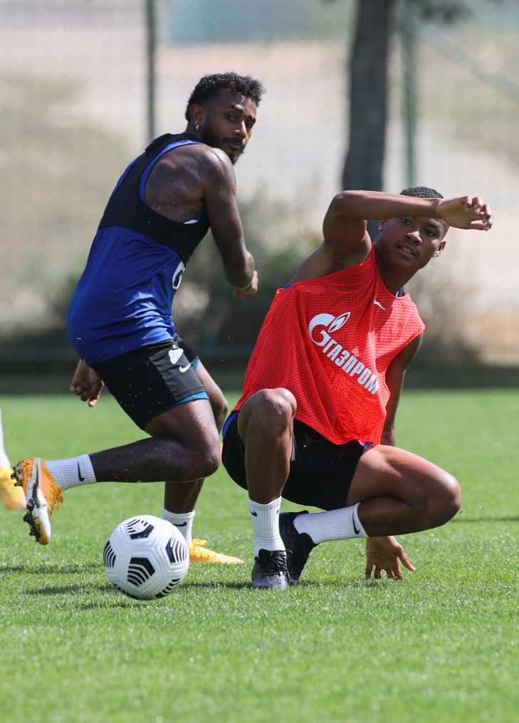 «Газпром»-тренировочные сборы «Зенита» в Дубае: 06 февраля, утренняя тренировка