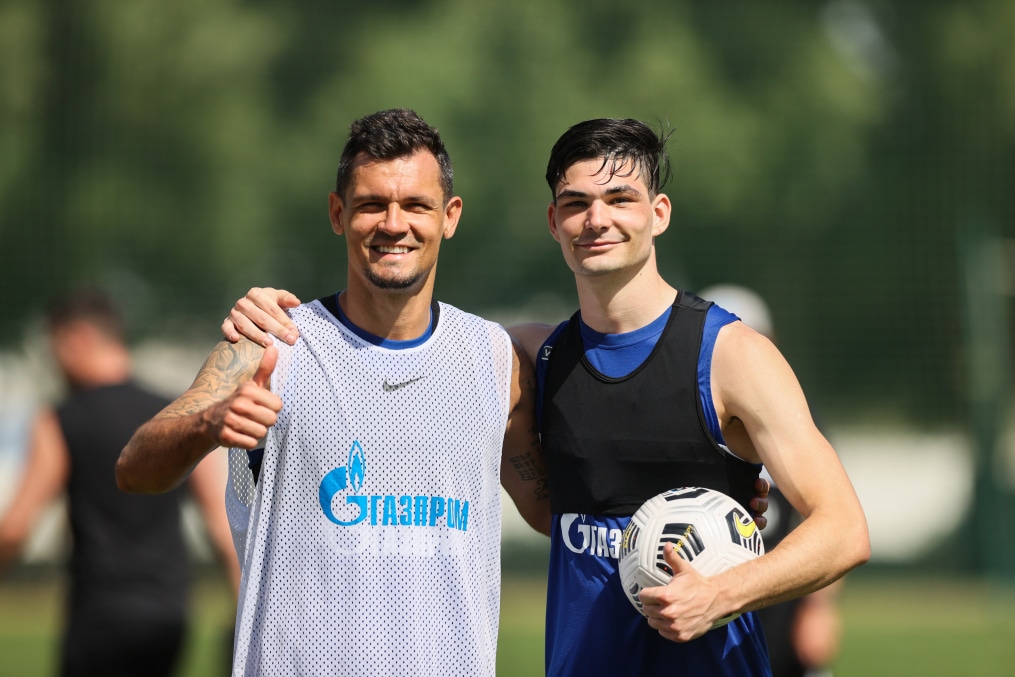 «Газпром»-тренировочные сборы «Зенита» в Дубае: 06 февраля, утренняя тренировка