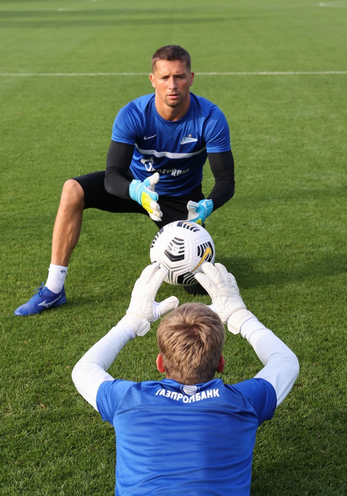 «Газпром»-тренировочные сборы «Зенита» в Дубае: 07 февраля, вечерняя тренировка