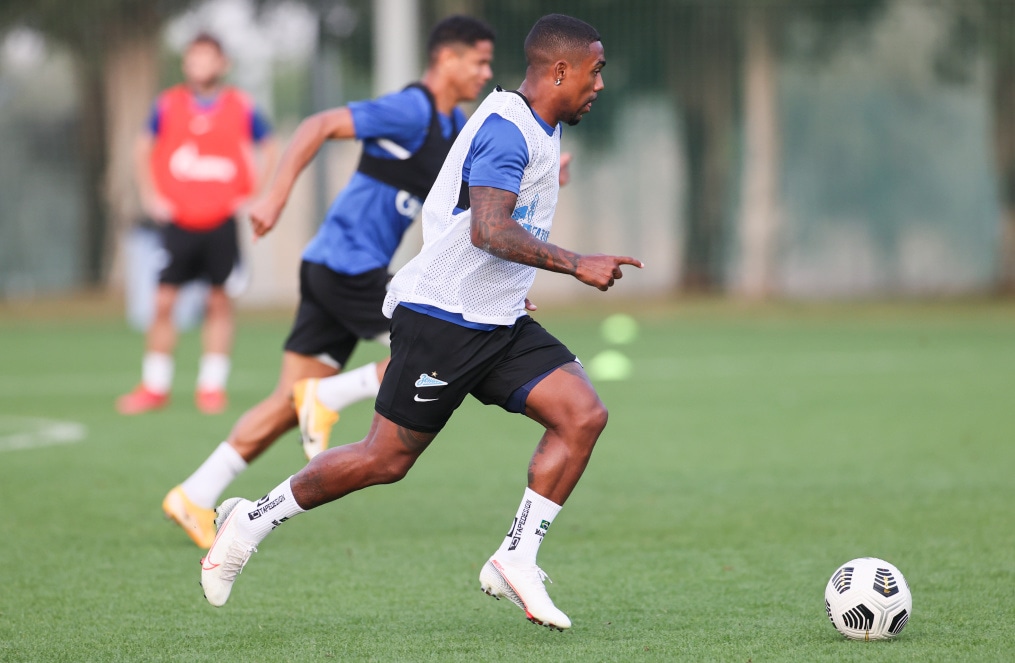 «Газпром»-тренировочные сборы «Зенита» в Дубае: 07 февраля, вечерняя тренировка