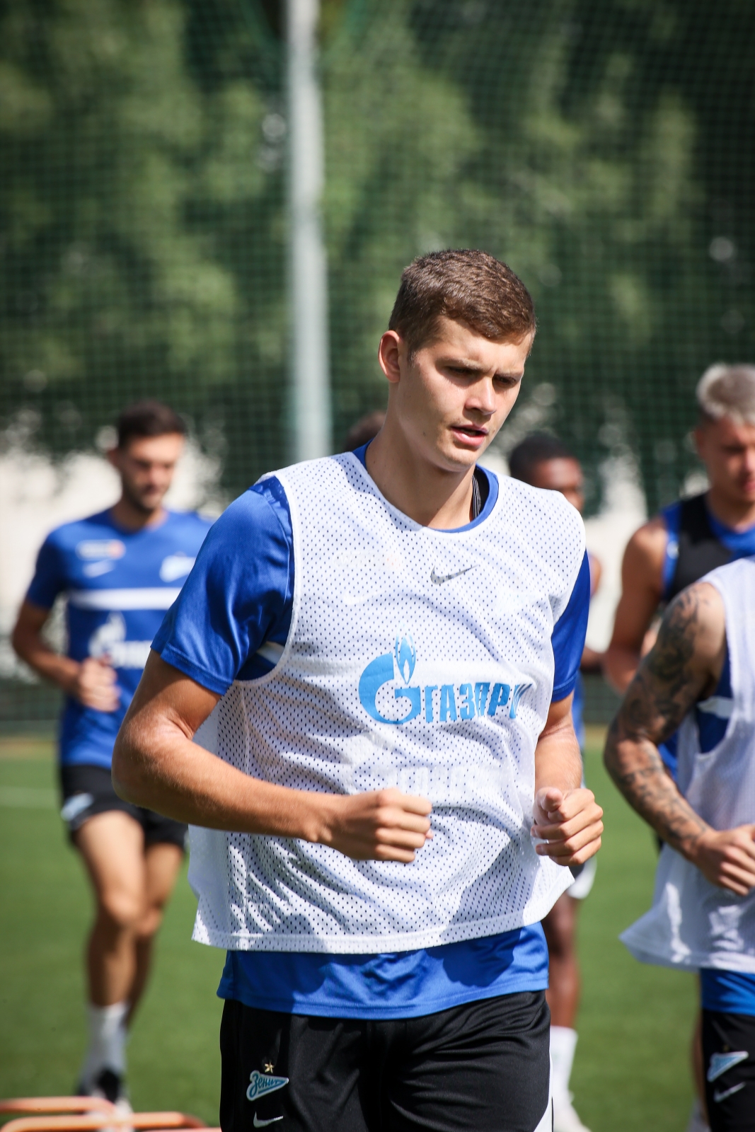 «Газпром»-тренировочные сборы «Зенита» в Дубае: 08 февраля, утренняя тренировка