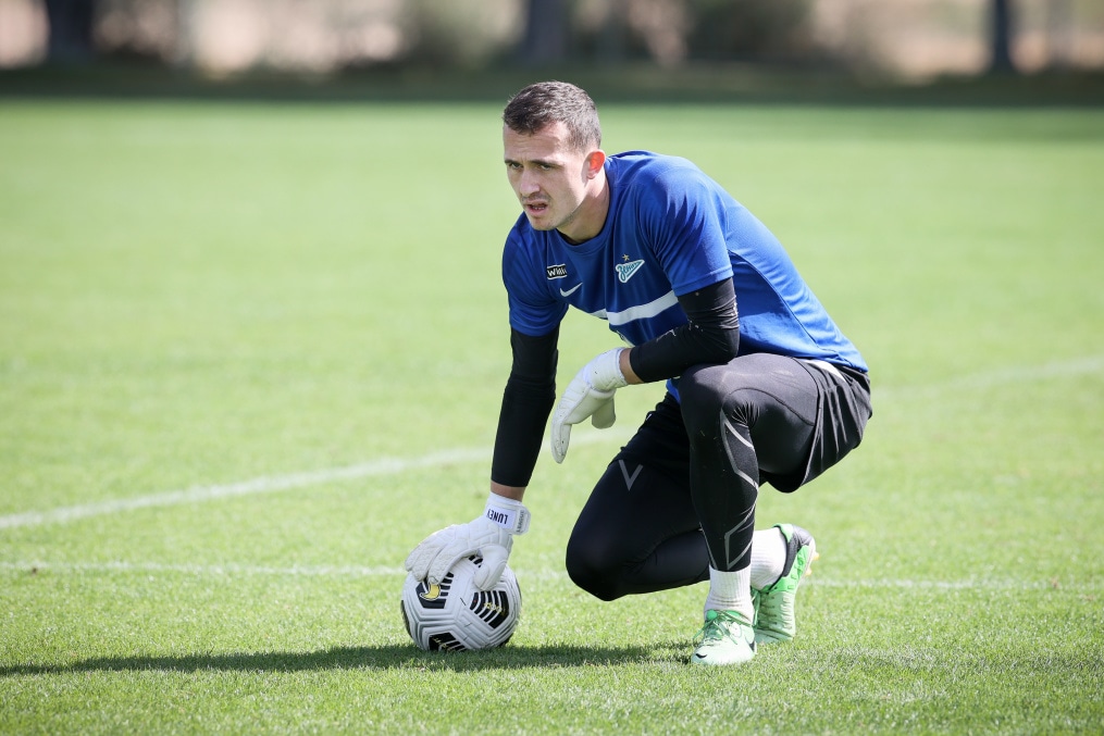 «Газпром»-тренировочные сборы «Зенита» в Дубае: 08 февраля, утренняя тренировка