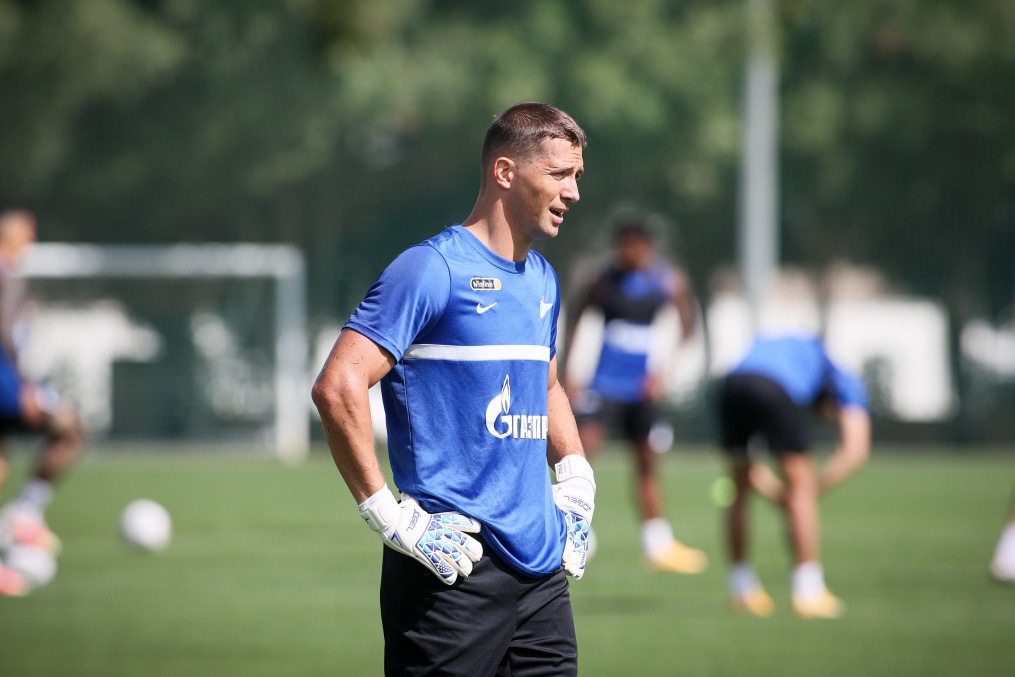 «Газпром»-тренировочные сборы «Зенита» в Дубае: 08 февраля, утренняя тренировка