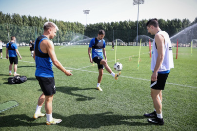 «Газпром»-тренировочные сборы «Зенита» в Дубае: 08 февраля, утренняя тренировка