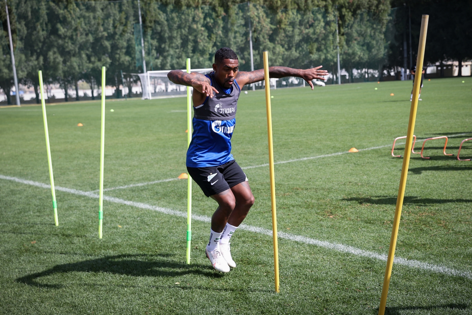 «Газпром»-тренировочные сборы «Зенита» в Дубае: 08 февраля, утренняя тренировка