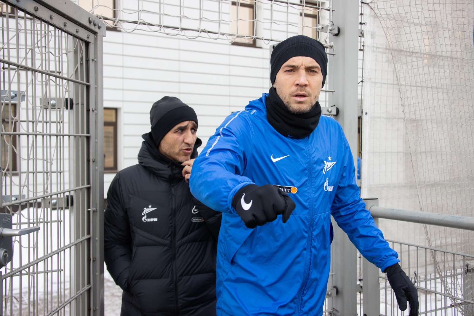 Тренировка «Зенита» перед матчем с «Ахматом»