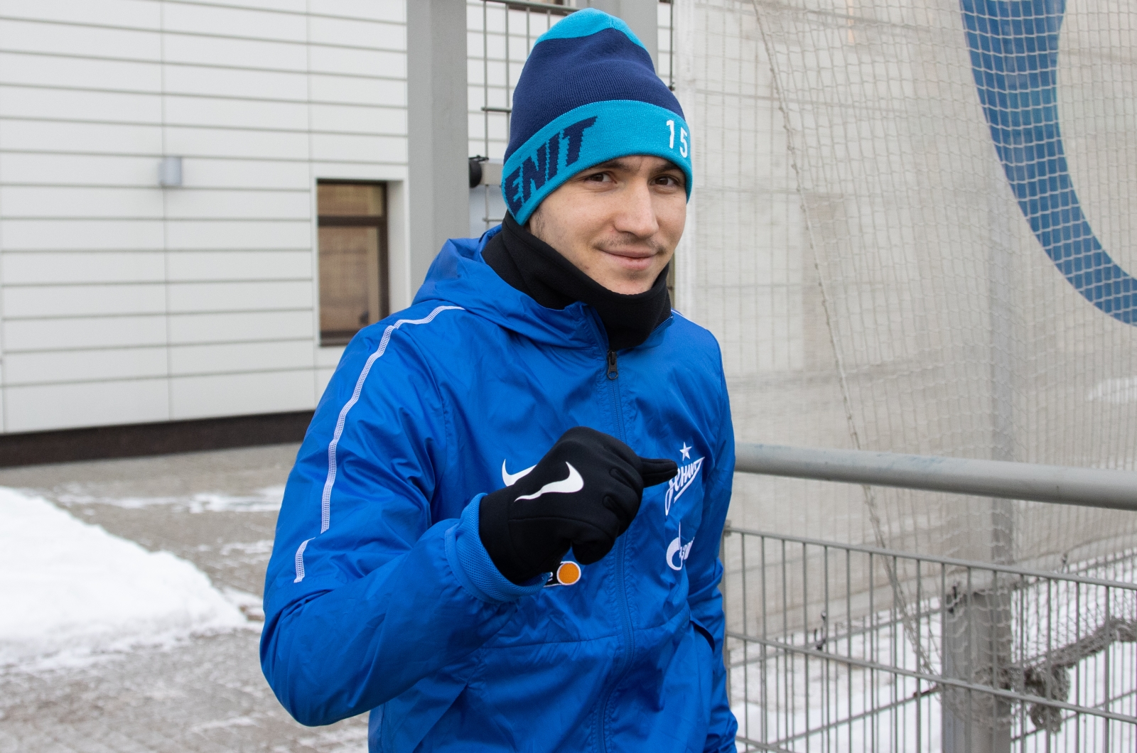 Тренировка «Зенита» перед матчем с «Ахматом»