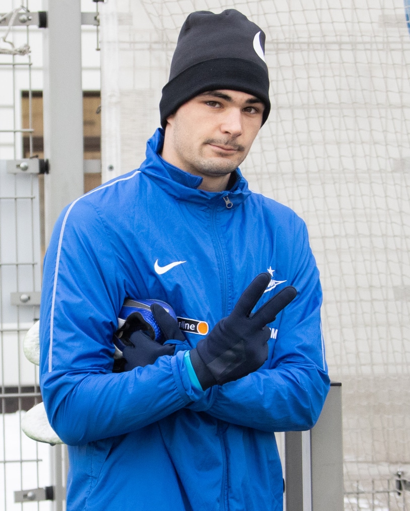 Тренировка «Зенита» перед матчем с «Ахматом»