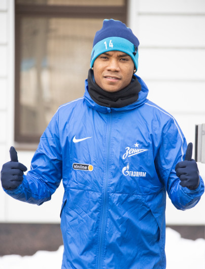 Тренировка «Зенита» перед матчем с «Ахматом»