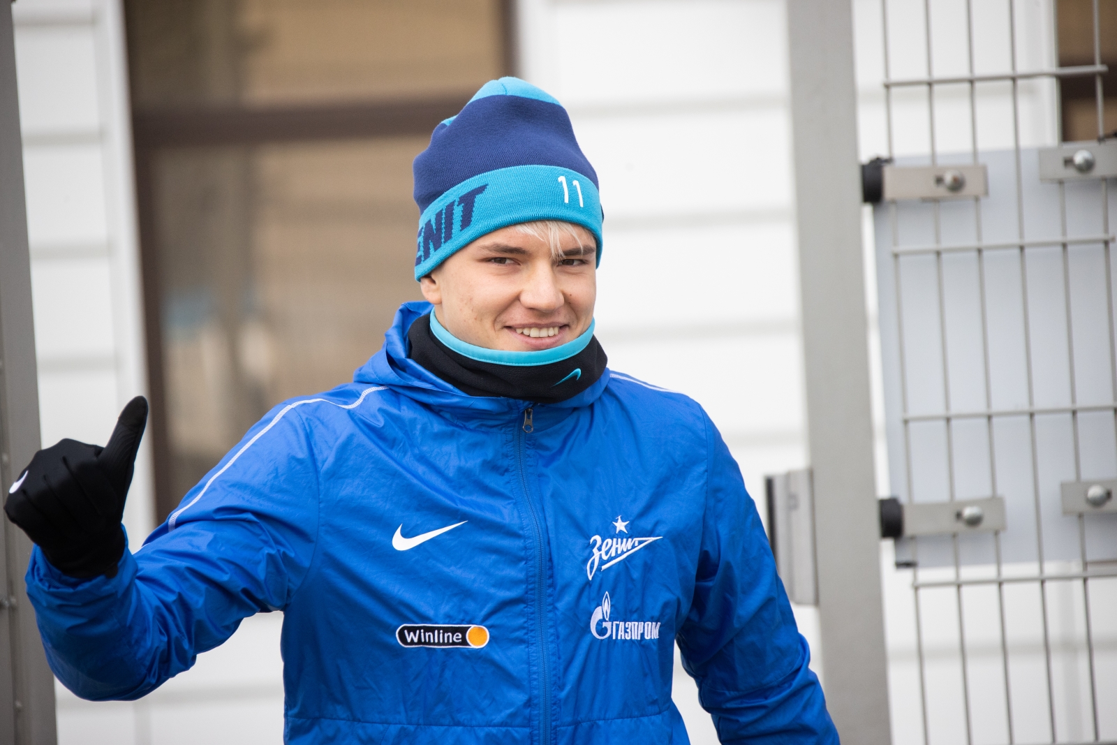 Тренировка «Зенита» перед матчем с «Ахматом»