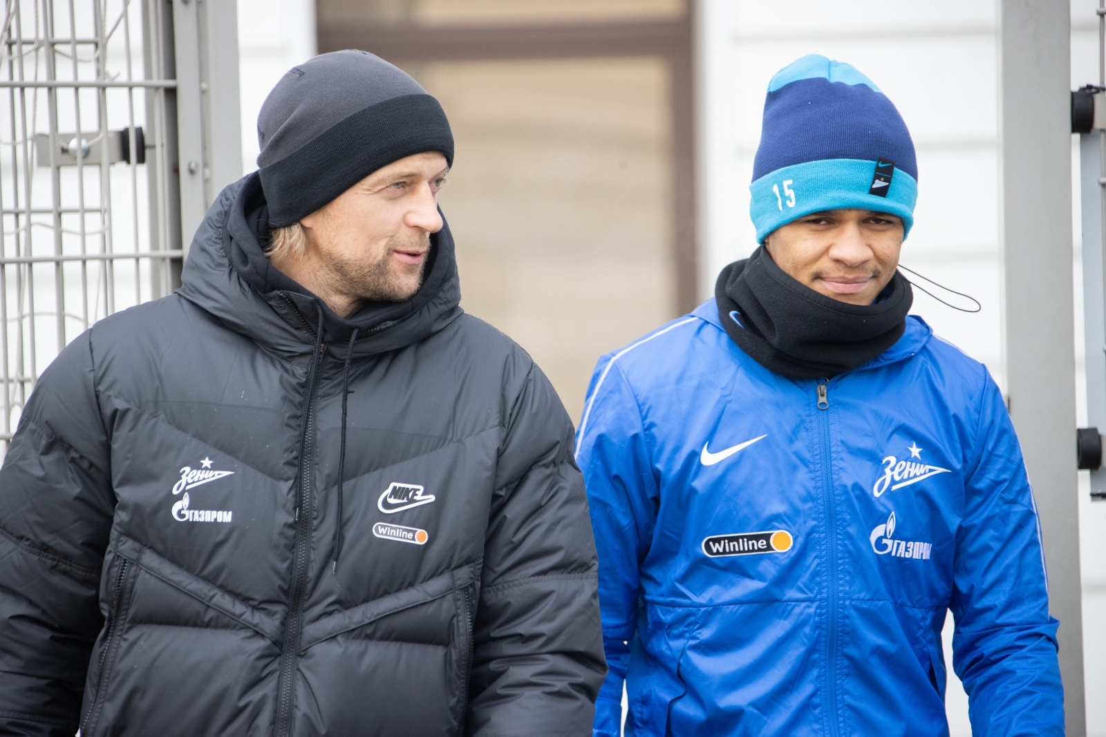 Тренировка «Зенита» перед матчем с «Ахматом»