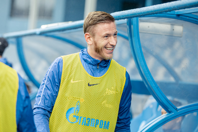 Совместная тренировка «Зенита» и «Зенита»-м