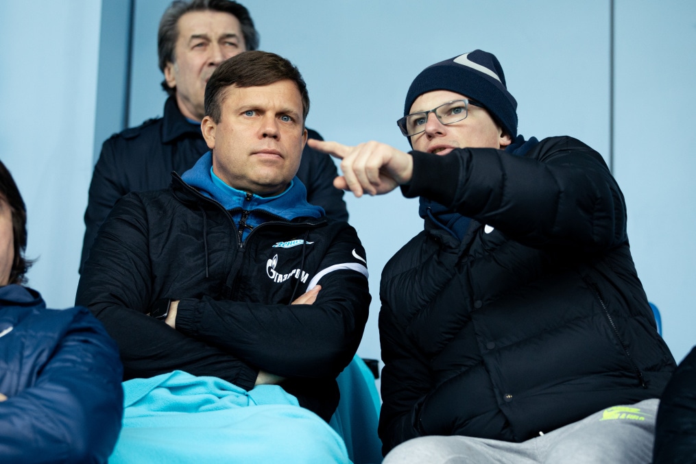 Совместная тренировка «Зенита» и «Зенита»-м