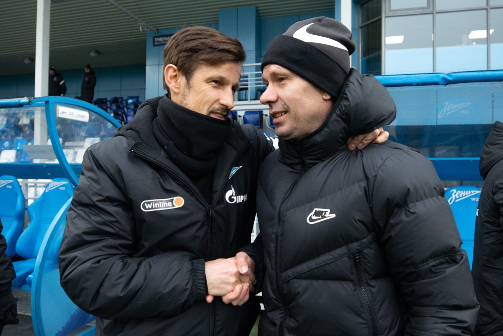 Совместная тренировка «Зенита» и «Зенита»-м