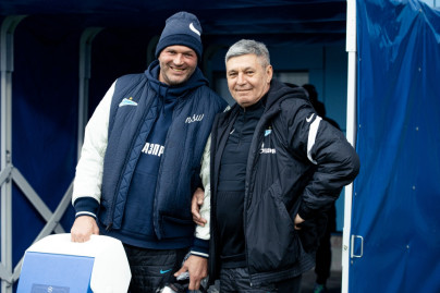 Совместная тренировка «Зенита» и «Зенита»-м