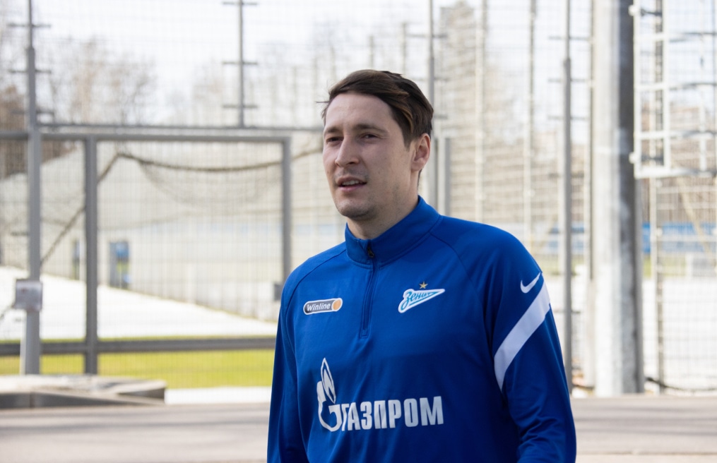 Тренировка «Зенита» перед матчем с «Краснодаром»