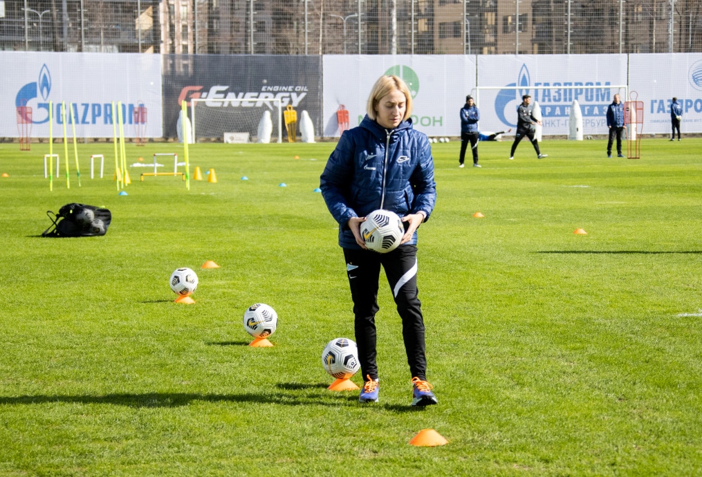 Тренировка «Зенита» перед матчем с «Краснодаром»