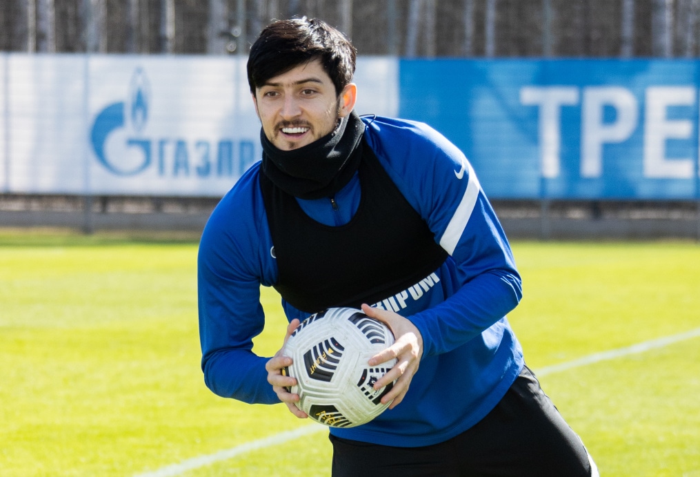 Тренировка «Зенита» перед матчем с «Краснодаром»