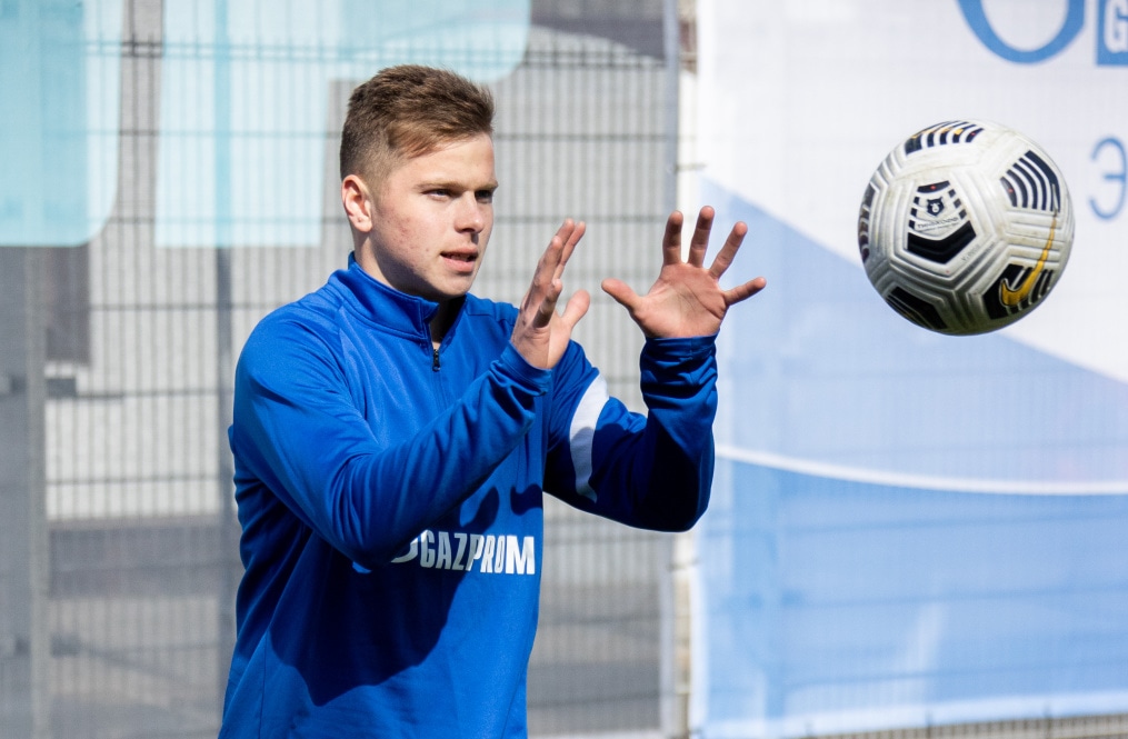 Тренировка «Зенита» перед матчем с «Краснодаром»