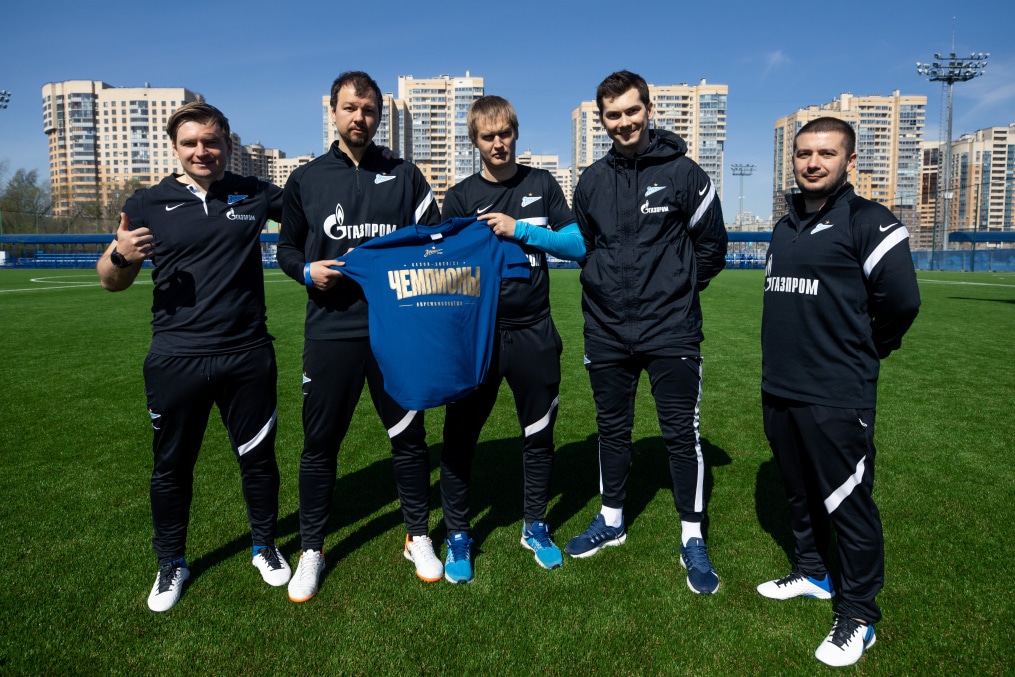 Поздравление команды «Зенит» U-17 с победой в ЮФЛ-2