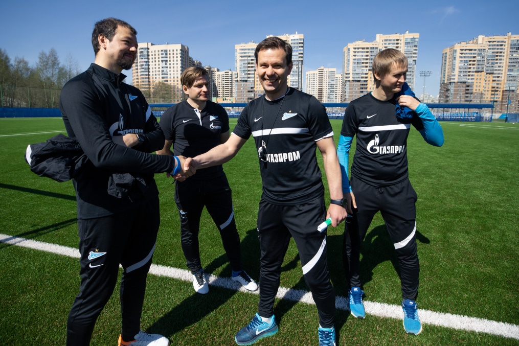 Поздравление команды «Зенит» U-17 с победой в ЮФЛ-2