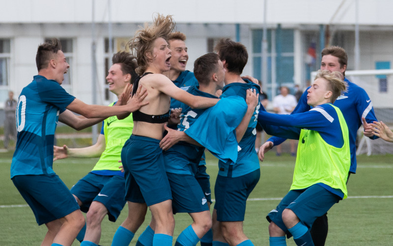 Финал первенства России, «Зенит» U-16 — «Локомотив» U-16