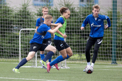 «Зенит» U-17 возобновил тренировки в «Газпром»-Академии