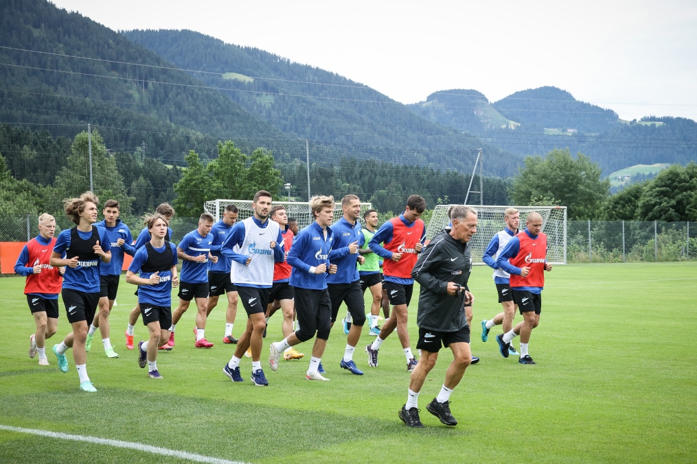 «Газпром» — тренировочные сборы в Австрии: 30 июня, утренняя тренировка