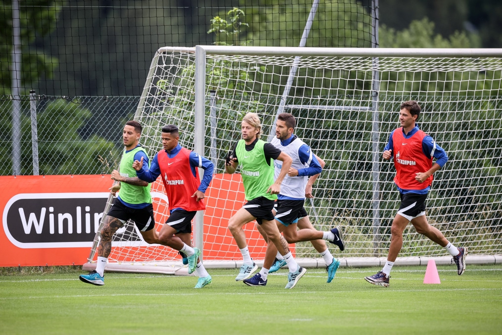 «Газпром» — тренировочные сборы в Австрии: 30 июня, утренняя тренировка