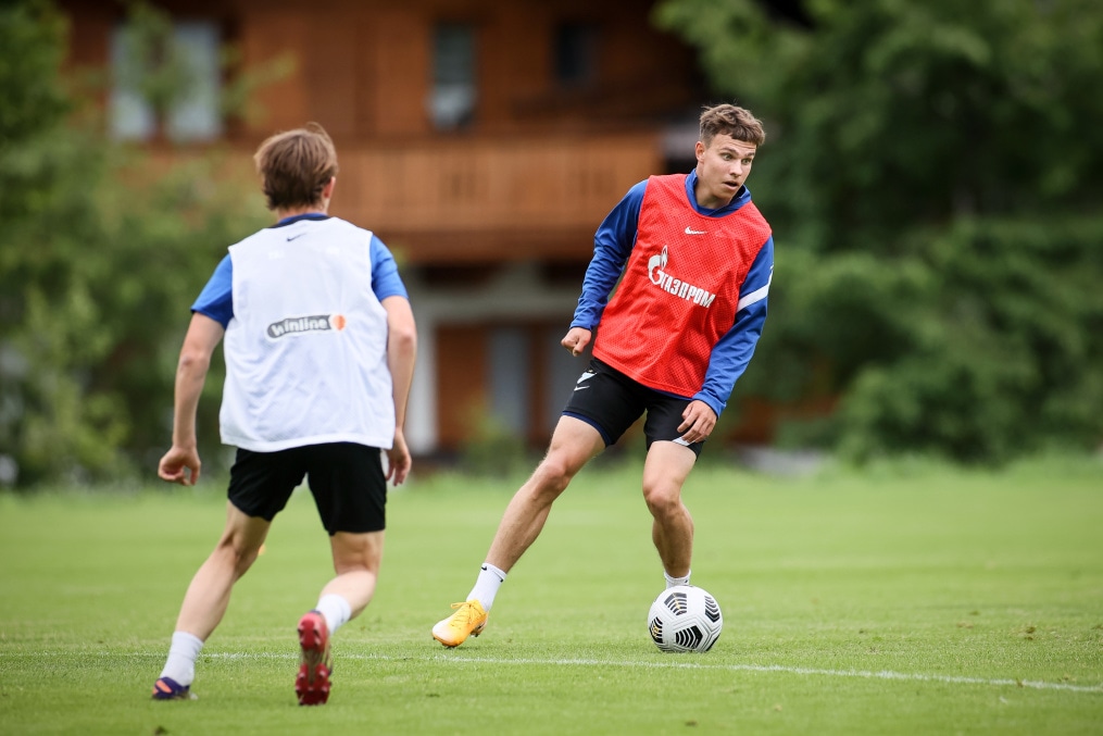 «Газпром» — тренировочные сборы в Австрии: 30 июня, утренняя тренировка