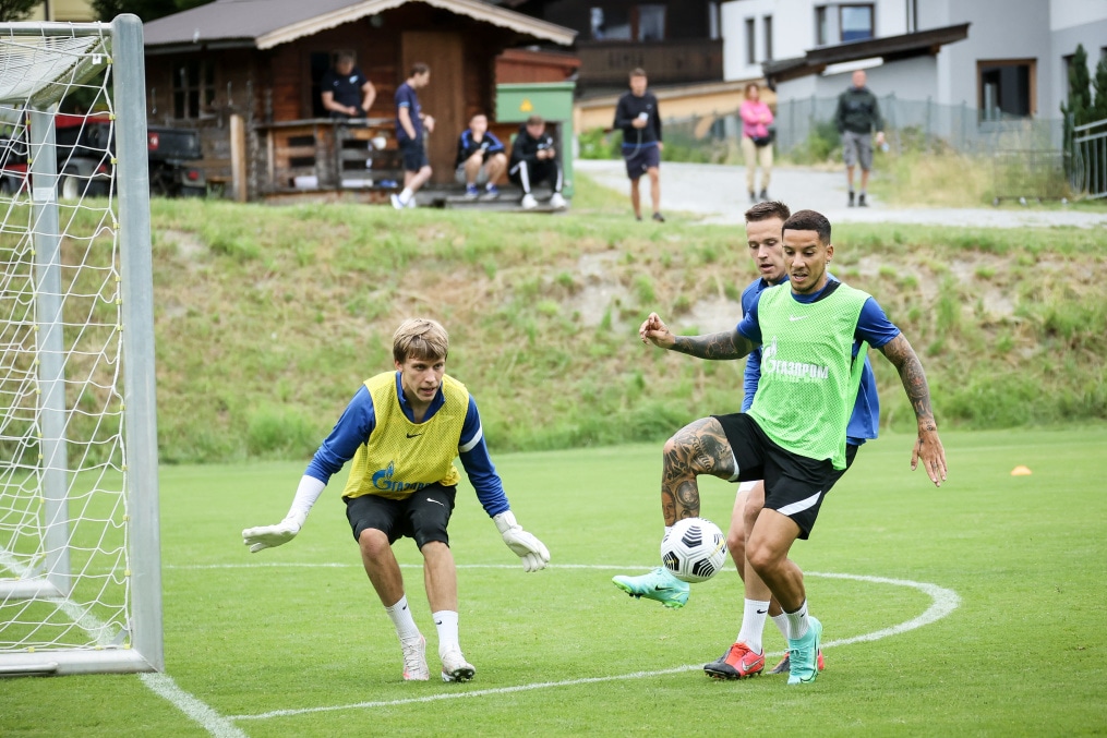 «Газпром» — тренировочные сборы в Австрии: 30 июня, утренняя тренировка