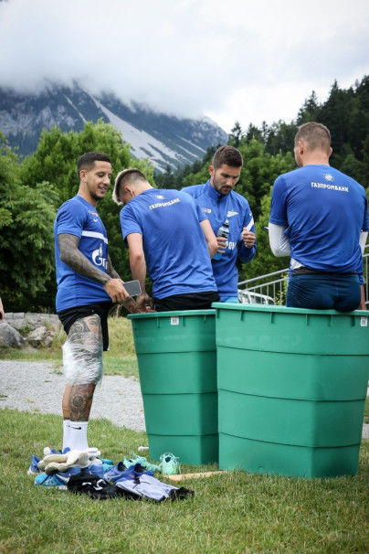 «Газпром» — тренировочные сборы в Австрии: 30 июня, утренняя тренировка