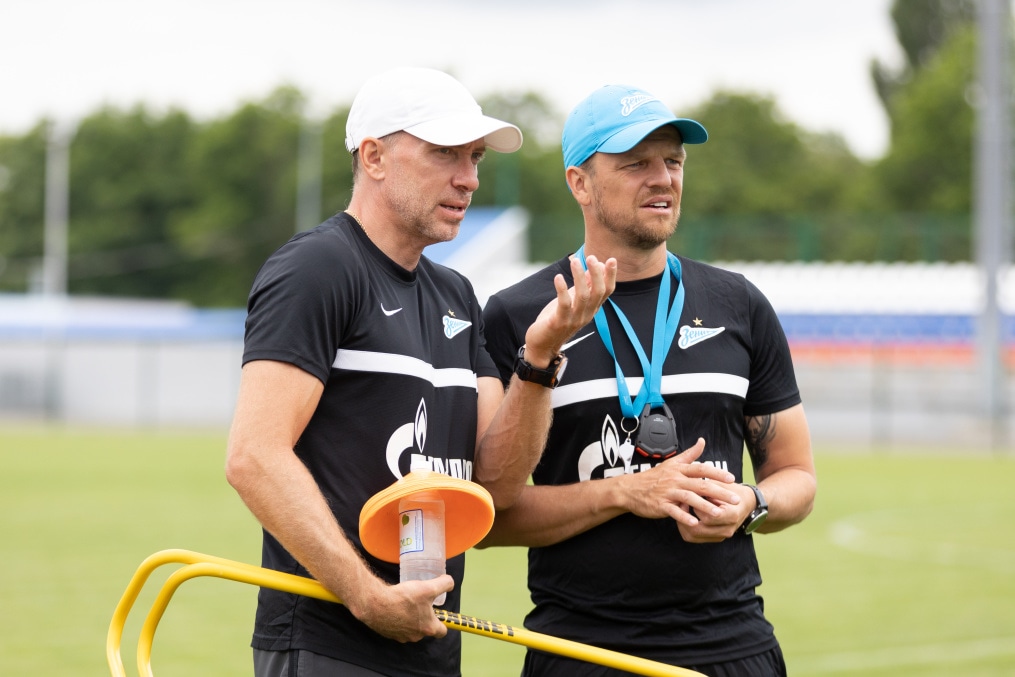 «Газпром» — тренировочные сборы «Зенита»-м в в Ставропольском крае: 7 июля, утренняя тренировка