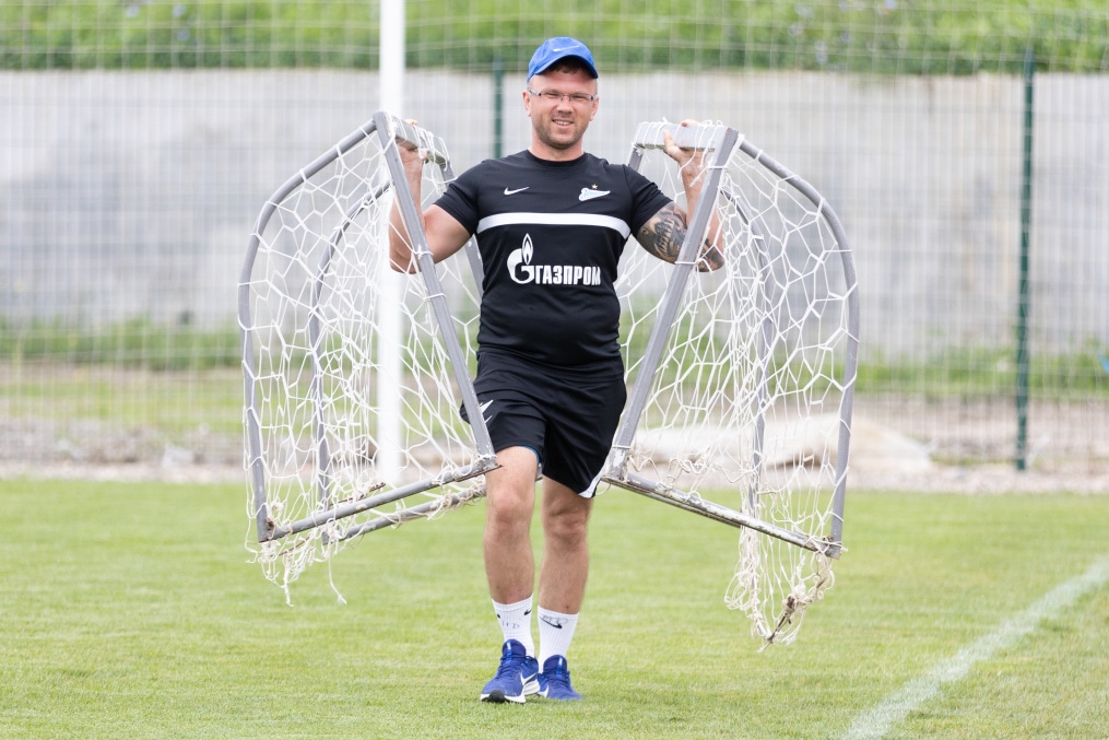 «Газпром» — тренировочные сборы «Зенита»-м в в Ставропольском крае: 7 июля, утренняя тренировка