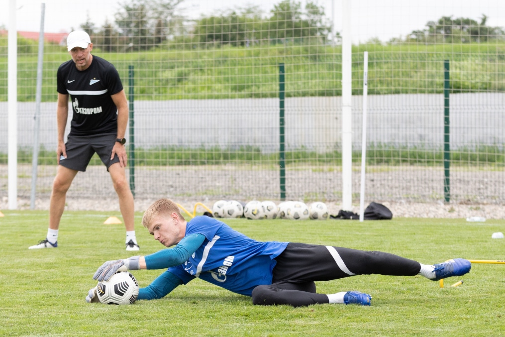 «Газпром» — тренировочные сборы «Зенита»-м в в Ставропольском крае: 7 июля, утренняя тренировка