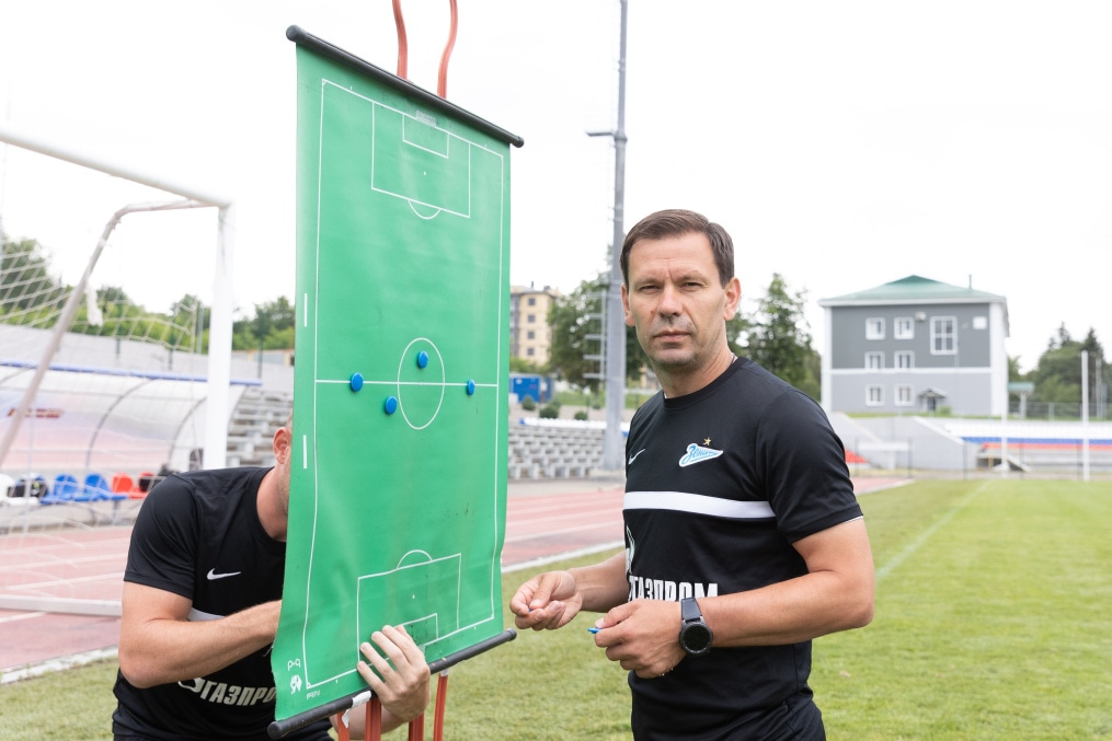 «Газпром» — тренировочные сборы «Зенита»-м в в Ставропольском крае: 7 июля, утренняя тренировка