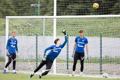 «Газпром» — тренировочные сборы «Зенита»-м в в Ставропольском крае: 7 июля, утренняя тренировка