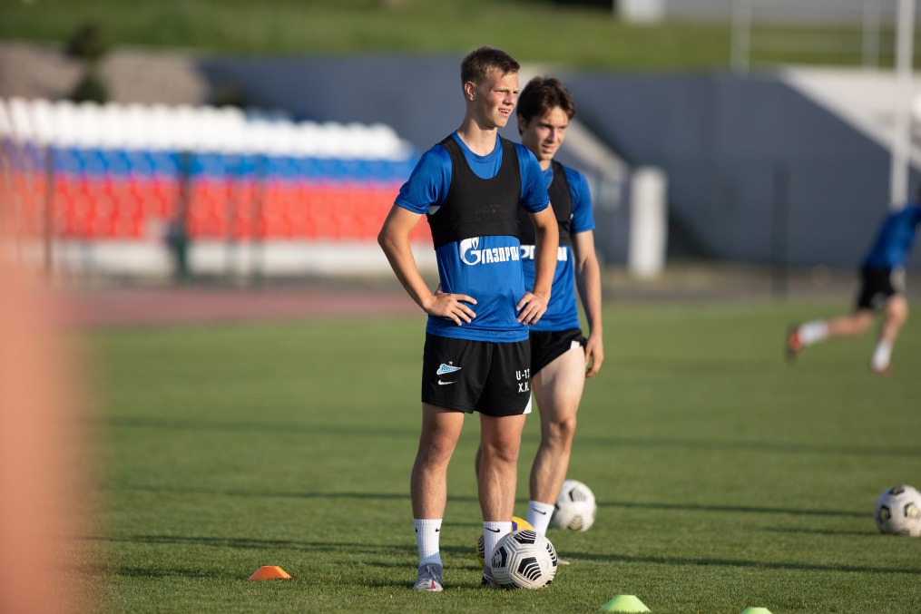 «Газпром» — тренировочные сборы «Зенита»-м в Ставропольском крае: 11 июля, вечерняя тренировка