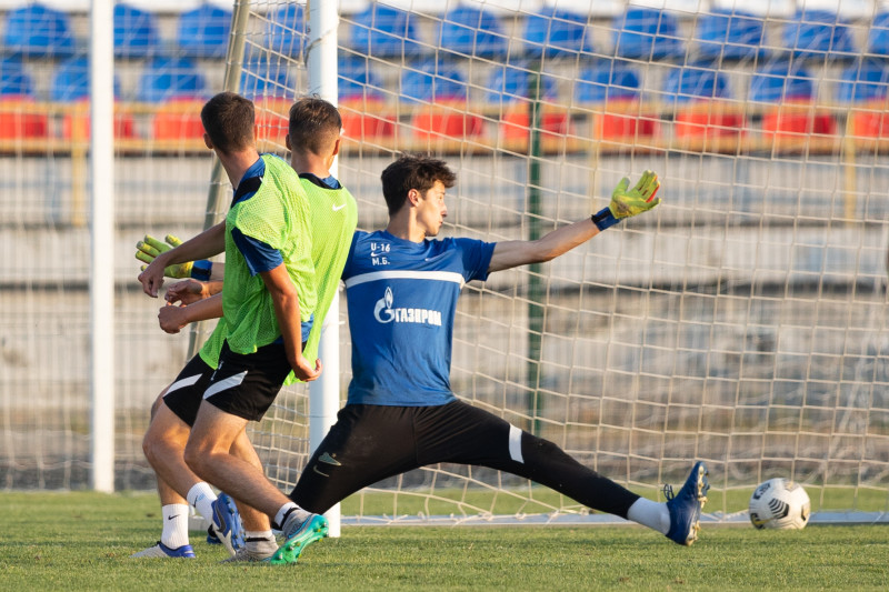 «Газпром» — тренировочные сборы «Зенита»-м в Ставропольском крае: 11 июля, вечерняя тренировка