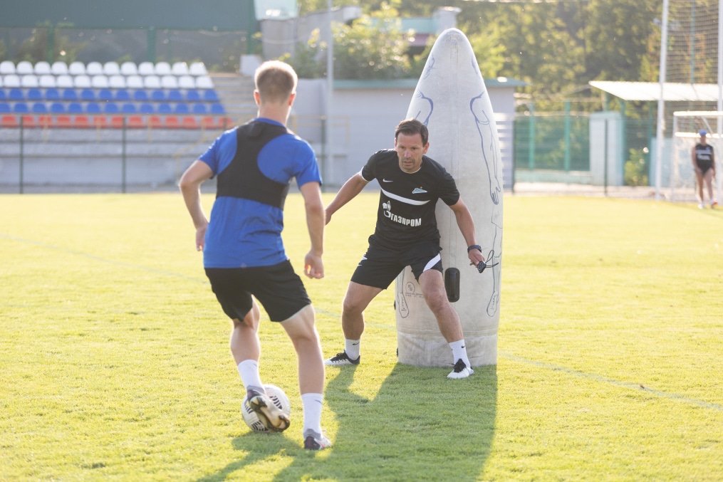 «Газпром» — тренировочные сборы «Зенита»-м в Ставропольском крае: 11 июля, вечерняя тренировка