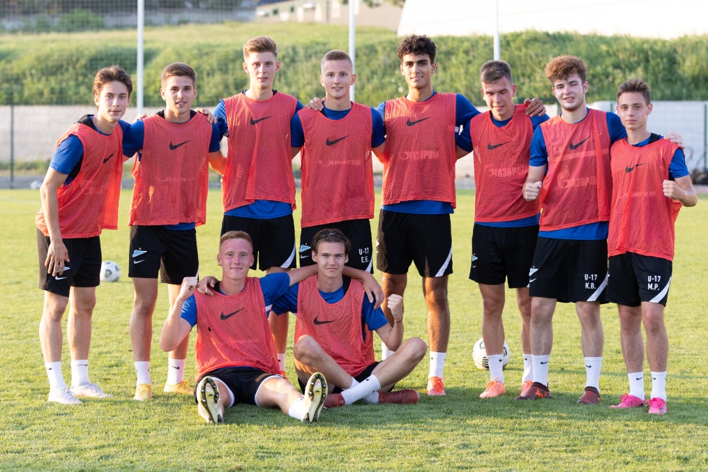 «Газпром» — тренировочные сборы «Зенита»-м в Ставропольском крае: 11 июля, вечерняя тренировка