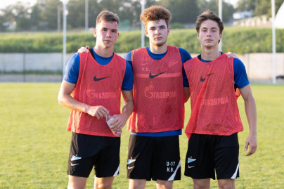 «Газпром» — тренировочные сборы «Зенита»-м в Ставропольском крае: 11 июля, вечерняя тренировка