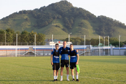 «Газпром» — тренировочные сборы «Зенита»-м в Ставропольском крае: 11 июля, вечерняя тренировка