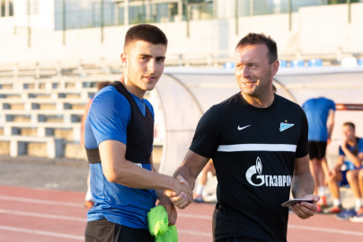 «Газпром» — тренировочные сборы «Зенита»-м в Ставропольском крае: 11 июля, вечерняя тренировка