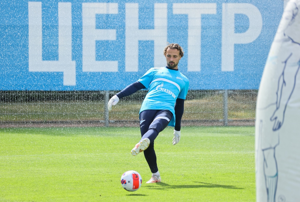 Тренировка «Зенита» перед матчем с «Химками»