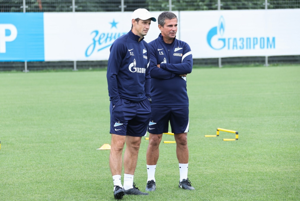 Тренировка «Зенита» перед матчем с «Химками»
