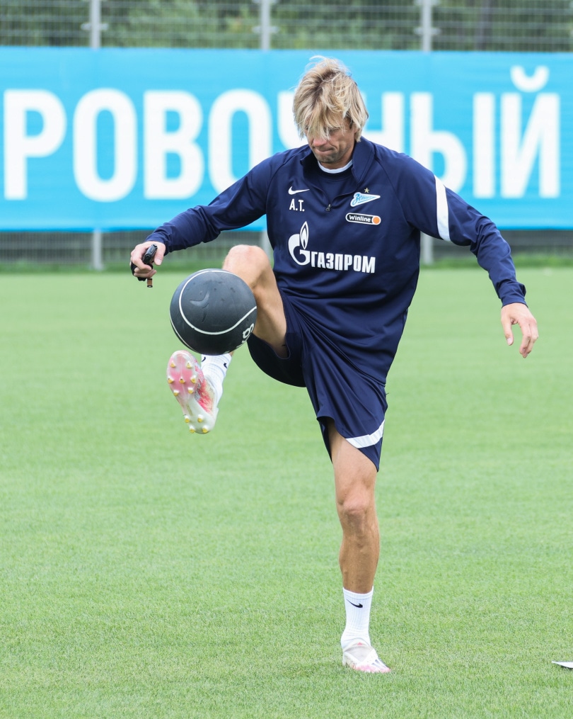 Тренировка «Зенита» перед матчем с «Химками»